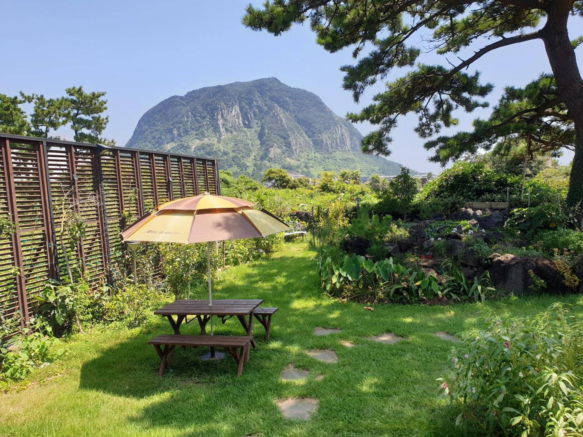 Wind Jeju Cafe & Pension Seogwipo Exterior foto